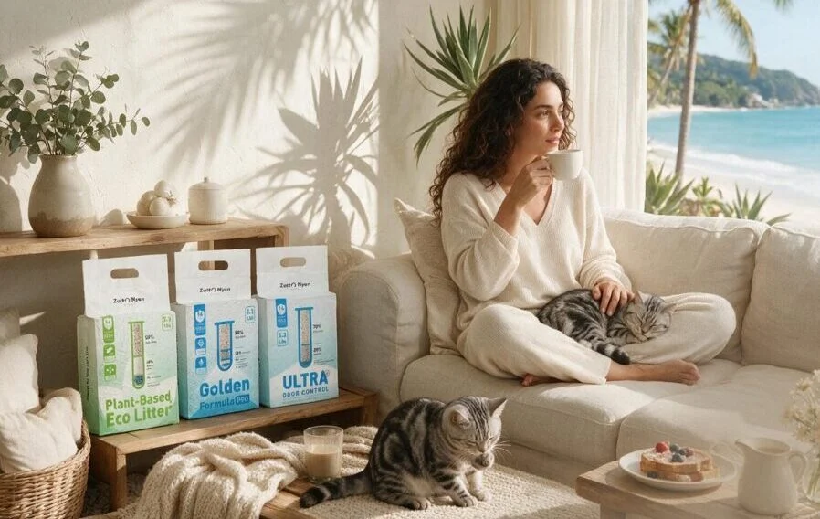 Elevating the Litter Box Experience: Japan’s Premier Mixed Cat Litter Brand ZuttoNyan Officially Enters the U.S. Market